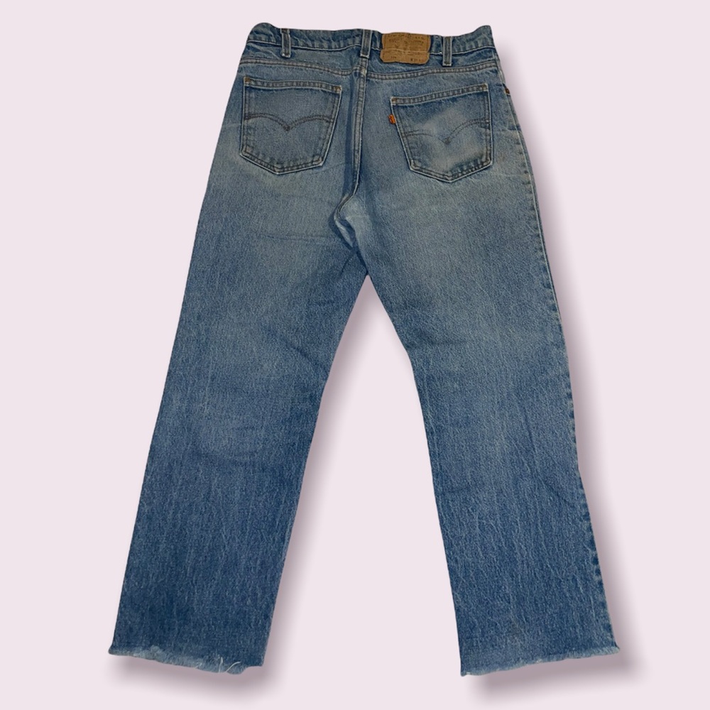 Vintage Levi’s 509 Orange tag Cropped Straight Jean 70’s or 80’s
